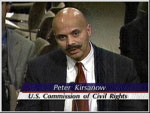Peter Kirsanow testifying at Samuel Alito hearing
